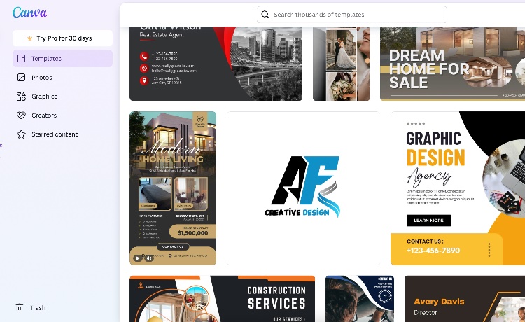 perth web design canva